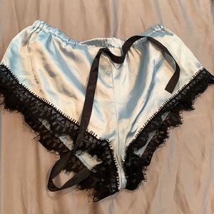 SHEIN satin shorts Blue color size Small S - used